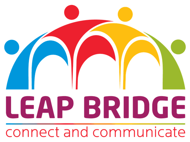 Leap Bridge Logo - Connect and Communicate